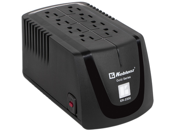 Regulador Koblenz 2300VA/1000W con 8 contactos.