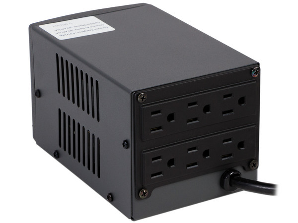 Regulador Koblenz ER-2550 2500VA/2000W con 6 contactos.