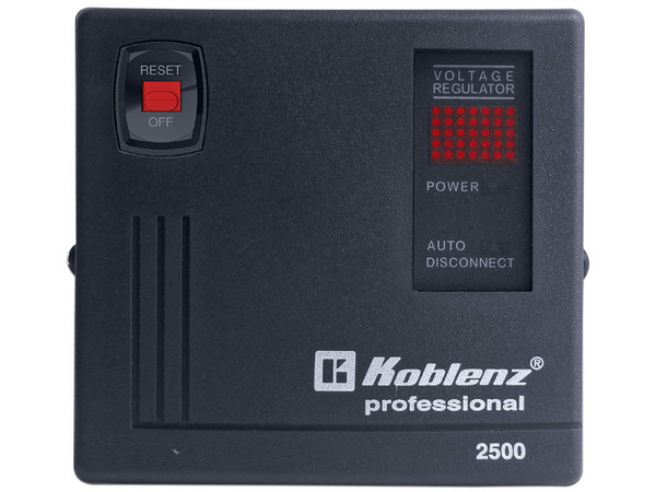 Regulador Koblenz ER-2550 2500VA/2000W con 6 contactos.