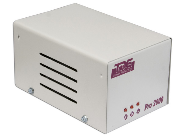 Regulador TDE Pro 2000, 4 Contactos, Color Beige.