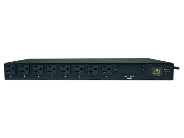 ATS / PDU monofásico Tripp Lite con medidor digital de 1.9kW, 120V.