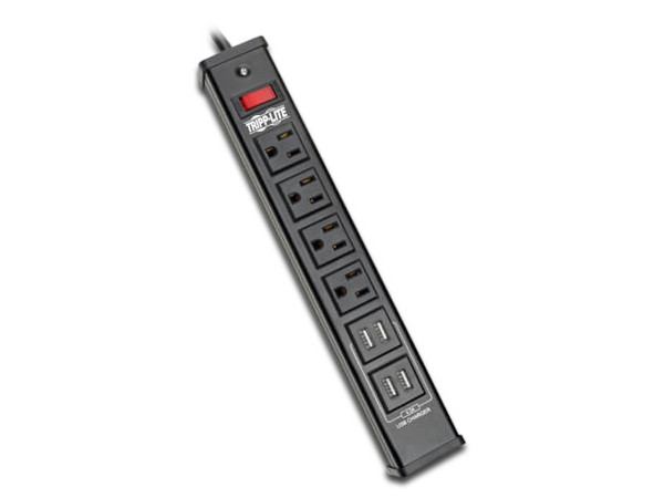Supresor de Picos Tripp-Lite de 4 puertos USB.