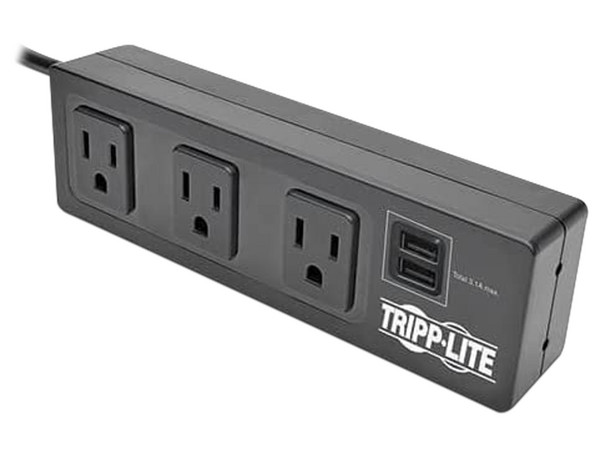 Regulador Tripp Lite de 1000V con 3 contactos.