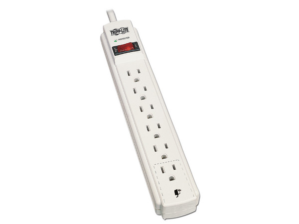 Multicontacto Tripp Lite TLP615 con supresor de picos de 6 contactos, 4.7m.