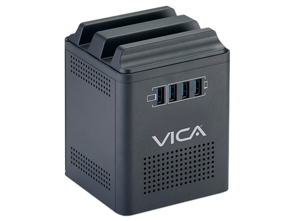 Regulador Vica CONNECT 800, 800VA(400W Watts), 4 NEMA 5-15R, USB.