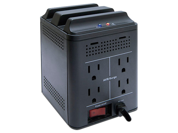Regulador Vica CONNECT 800, 800VA(400W Watts), 4 NEMA 5-15R, USB.