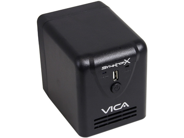 Regulador Vica  SyncronX 2000VA (1000 Watts), 6 Contactos, USB.