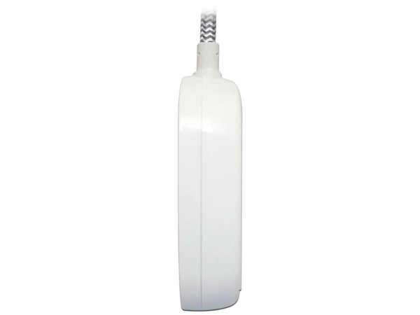 Multicontacto con Supresor de Picos VICA VICAEX 7P con 3 Contactos NEMA 5-15R y 4 Puertos USB.