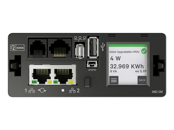 PDU Vertiv VA4U11A0 de 14000W, 120V, 10A, 10 Puertos C13 y C14. Color Negro.