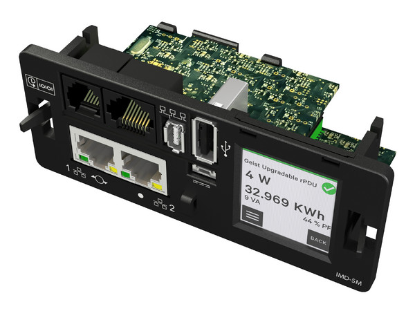 PDU Vertiv VA4U11A0 de 14000W, 120V, 10A, 10 Puertos C13 y C14. Color Negro.