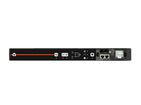 PDU Vertiv VA4U11A0 de 14000W, 120V, 10A, 10 Puertos C13 y C14. Color Negro.