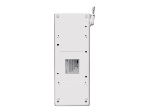 Protector contra Sobretensiones Forza FSP-1221USBCW con 12 Contactos, 2700J, 3 puertos USB. Color Blanco.