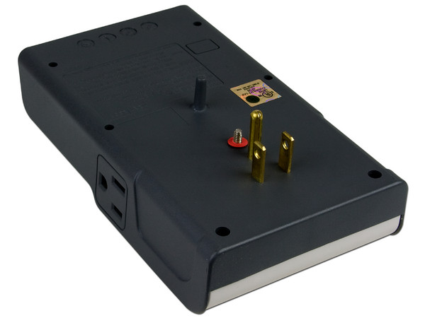 Protector contra sobrecargas ahorrador de energía con filtro de ruido de 4 Contactos 