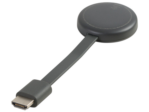 Google Chromecast 3 HDMI (dispositivo de transmisión de contenido multimedia).