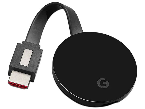 Google Chromecast Ultra, 4K, HDMI (dispositivo de transmisión de contenido multimedia), Bulk.