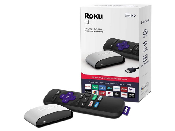 Reproductor de Streaming Multimedia Roku SE, HDMI, 1080p.