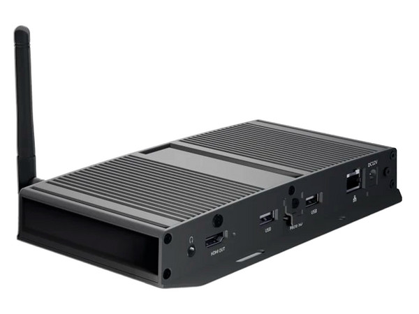 Reproductor multimedia en red ViewSonic, 4K UHD, Android 12, Gigabit LAN, Wi-Fi.