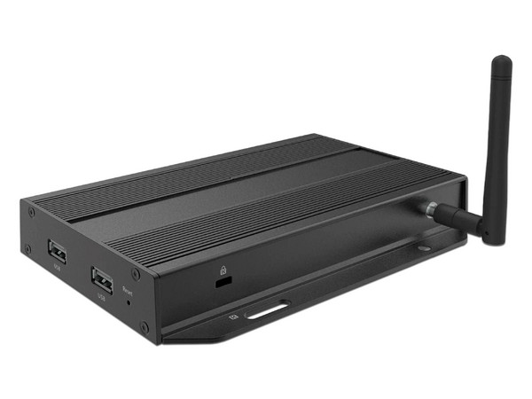 Reproductor multimedia en red ViewSonic, 4K UHD, Android 7.1, Gigabit LAN, Wi-Fi.