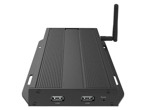 Reproductor multimedia en red ViewSonic, 4K UHD, Android 7.1, Gigabit LAN, Wi-Fi.