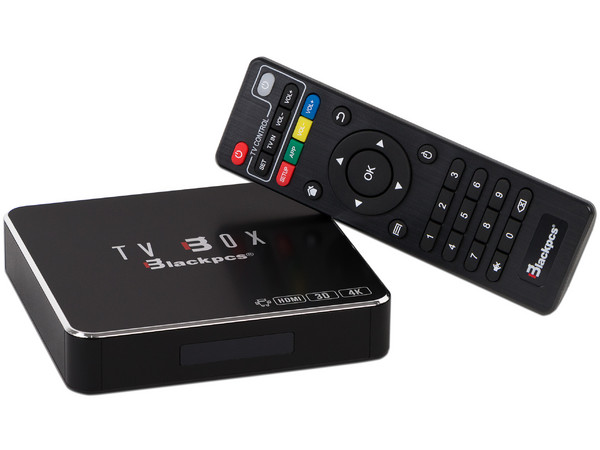 TV Box Blackpcs con Android 7.1, Memoria RAM de 1GB, Almacenamiento 8GB, (Convierte tu TV convencional en Smart TV).