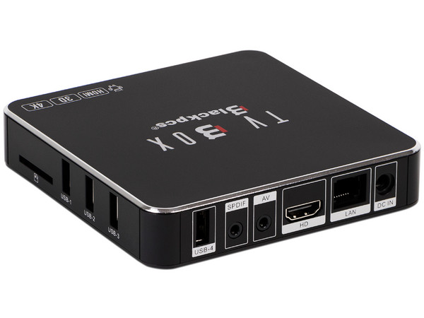 TV Box Blackpcs con Android 7.1, Memoria RAM de 1GB, Almacenamiento 8GB, (Convierte tu TV convencional en Smart TV).