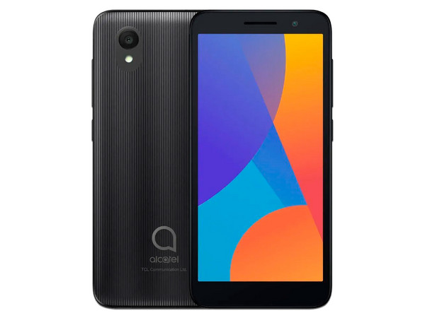 Smartphone Alcatel 1:
Procesador Quad Core (1.3 GHz),
Memoria RAM de 1GB, Almacenamiento de 16GB,
Pantalla LED Multi Touch de 5