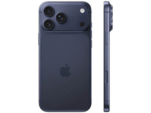 Smartphone Apple IPhone 17 Pro Max:
Procesador Chip A19 Pro, 
Almacenamiento de 512GB, 
Pantalla Super Retina XDR OLED de 6.9