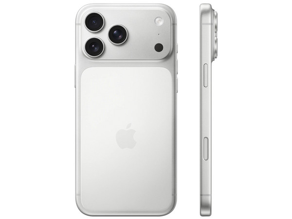 iPhone 17 Pro Max:
Procesador Chip A19 Pro, 
Almacenamiento de 512GB, 
Pantalla Super Retina XDR OLED de 6.9