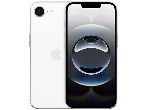 iPhone 16e:
Procesador Apple Chip A18, 
Almacenamiento de 128GB, 
Pantalla Super Retina XDR de 6.1