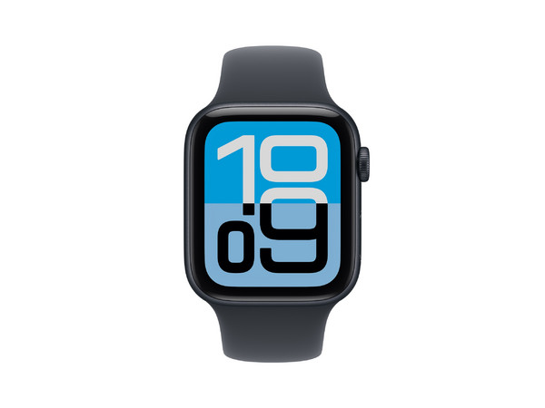 Apple Watch SE 3 GPS
Procesador S10, Pantalla Retina LTPO OLED de 44mm, 
Wi-Fi, Bluetooth, GPS, 
WatchOS, Sport Band,
Color Midnight.