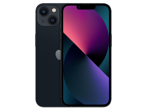 Smartphone Apple iPhone 13:
Procesador Chip Apple A15 Bionic Neural Engine,
Almacenamiento de 128GB,
Pantalla Super Retina XDR de 6.1