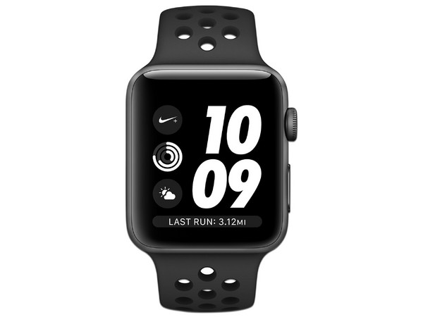 Apple Watch Serie 2 Nike, Procesador S2, Pantalla OLED, Wi-Fi, Bluetooth, WatchOS 3, Color Gris.