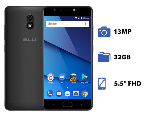 Smartphone Blu Life One X3:
Procesador MediaTek MT6753 (hasta 1.3 GHz)
Memoria RAM de 3GB, Almacenamiento de 32GB,
Pantalla LED Multi touch de 5.5