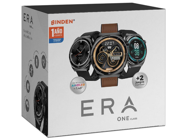 SmartWatch Binden ERA One Class: Pantalla de 1.43