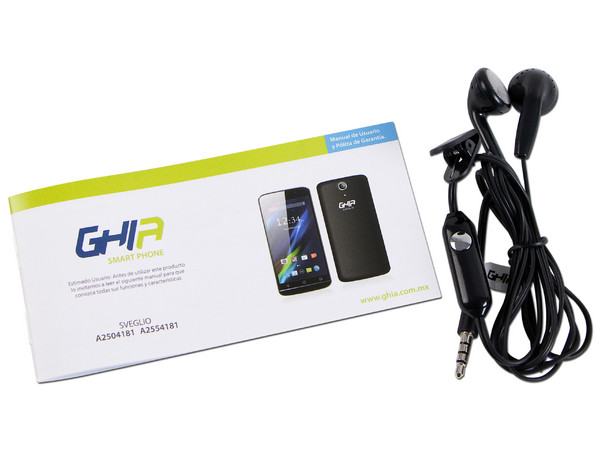 Smartphone GHIA SVEGLIO con Pantalla Touch IPS de 5.5