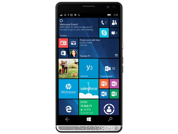 Smartphone HP ELITE X3 X9U17LT:
Procesador Qualcomm Snap dragon 820 ( 2.15GHz),
Memoria RAM de 4GB, Almacenamiento de 64GB,
Pantalla de 5.96