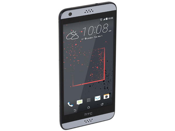 Smartphone HTC Desire 530:
Procesador Qualcomm Snapdragon 210 1GHz,
Memoria RAM de 1.5GB, Almacenamiento de 16GB
(expandible con microSD),
Pantalla de 5