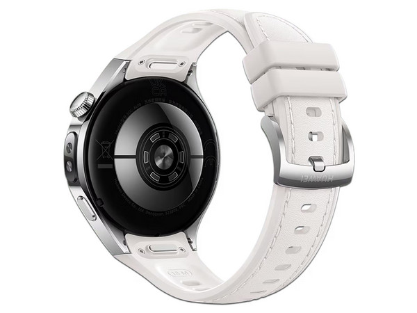 Smartwatch HUAWEI Watch 5 de 42mm, Acabado en Acero. Color Blanco.