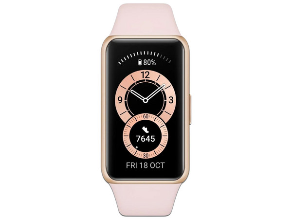 SmartWatch Huawei Smart Band 6, Bluetooth, Resistente al agua. Color Rosa.