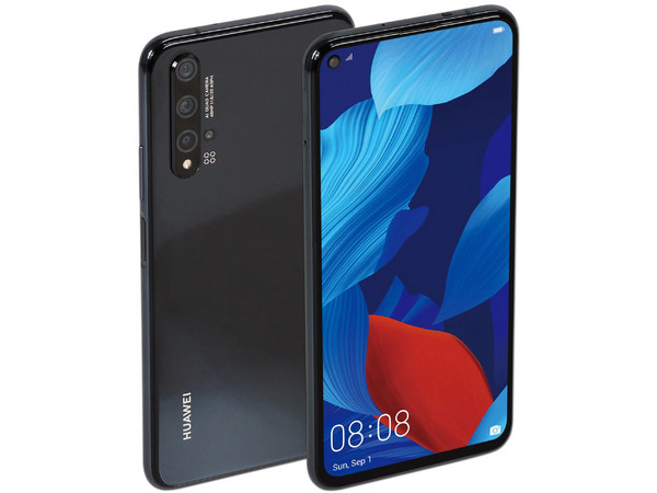 Smartphone Huawei Nova 5T:
Procesador Kirin 980 Octa Core (hasta 2.6GHz),
Memoria RAM de 8GB, Almacenamiento de 128GB,
Pantalla LED Multi Touch de 6.26