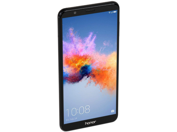 Smartphone Huawei Honor 7X: 
Procesador Kirin 659 Octa-core (hasta 2.30GHz), 
Memoria RAM de 4GB, Almacenamiento de 64GB, 
Pantalla 5.9