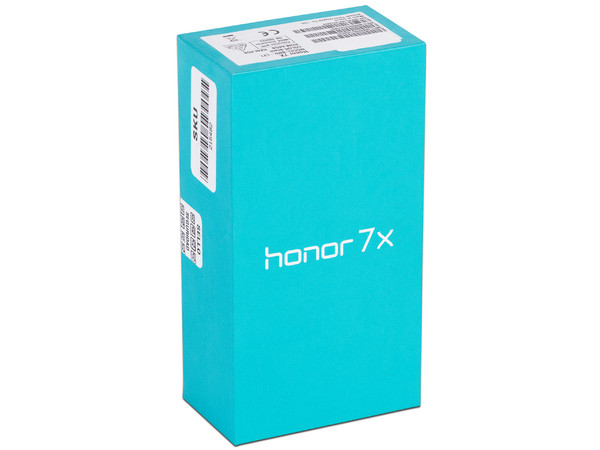 Smartphone Huawei Honor 7X: 
Procesador Kirin 659 Octa-core (hasta 2.30GHz), 
Memoria RAM de 4GB, Almacenamiento de 64GB, 
Pantalla 5.9