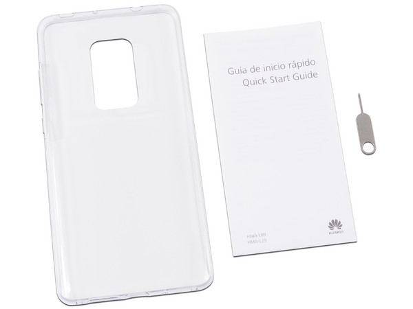 Smartphone Huawei Mate 20: 
Procesador Kirin 980 Octa Core (2.60 GHz), 
Memoria RAM de 4GB, Almacenamiento de 128GB, 
Pantalla 6.53