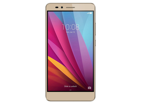 Smartphone Huawei Honor 5X:
Procesador Snapdragon 615 Octa Core (1.5 GHz),
Memoria RAM de 2GB, Almacenamiento de 16GB
(expandible con microSD),
Pantalla de 5.5