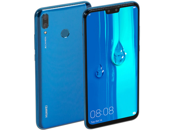 Smartphone Huawei Y9 2019: 
Procesador Kirin 710 Octa Core (2.2 GHz), 
Memoria RAM de 3GB, 
Almacenamiento de 64GB, 
Pantalla 6.5