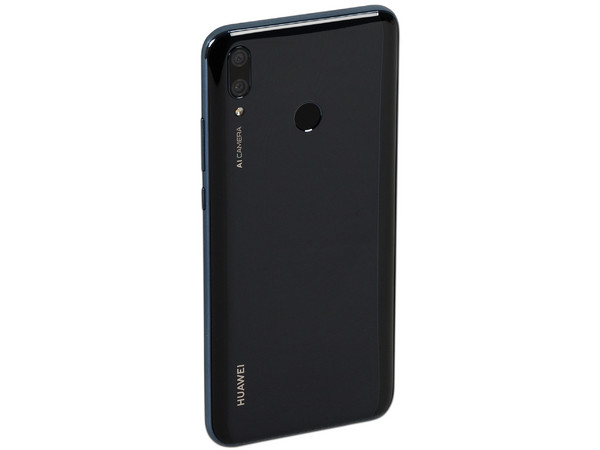 Smartphone Huawei Y9(2019): 
Procesador Kirin 710 Octa-core (hasta 2.19 GHz), 
Memoria RAM de 3GB, Almacenamiento de 64GB, 
Pantalla LED Multi Touch de 6.5