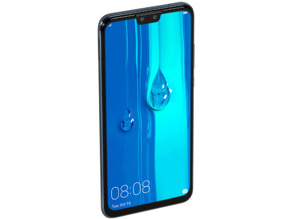 Smartphone Huawei Y9(2019): 
Procesador Kirin 710 Octa-core (hasta 2.19 GHz), 
Memoria RAM de 3GB, Almacenamiento de 64GB, 
Pantalla LED Multi Touch de 6.5