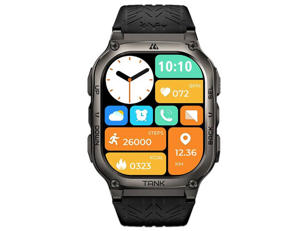 Smartwatch Kospet Tank M3:
Pantalla AMOLED de 1.92