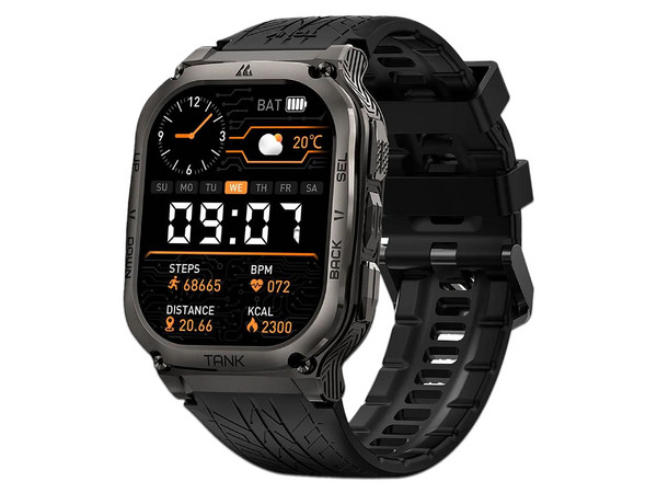 Smartwatch Kospet Tank M3:
Pantalla AMOLED de 1.92