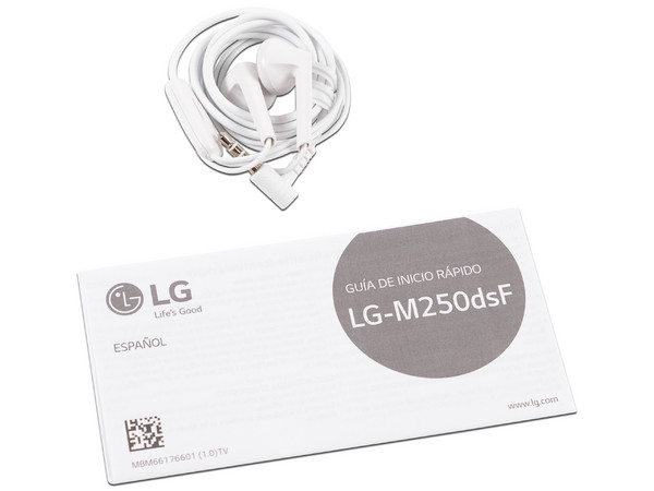 Smartphone LG K10 (2017): Procesador Mediatek MT6750 Octa Core (1.5GHz),
Memoria Ram de 2 GB, Almacenamiento de 32 GB (Expandible con micro SD),
Pantalla LED Multi-Touch IPS de 5.3